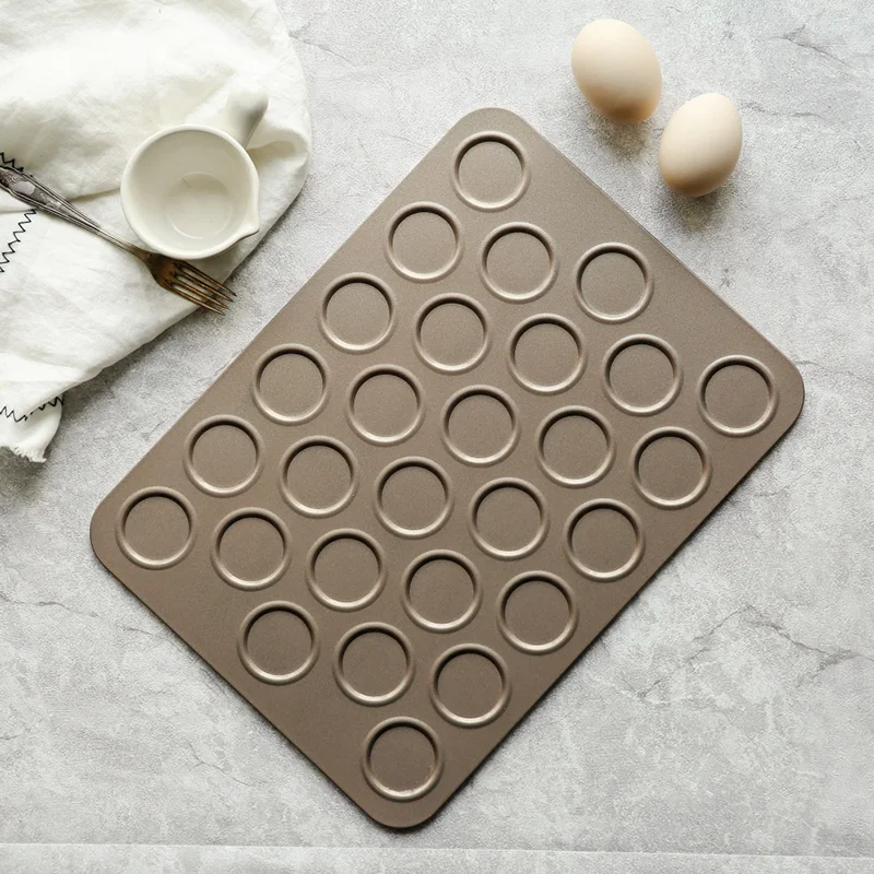 28 отверстий пластины формы антипригарные для макарон Макарон лоток выпечки