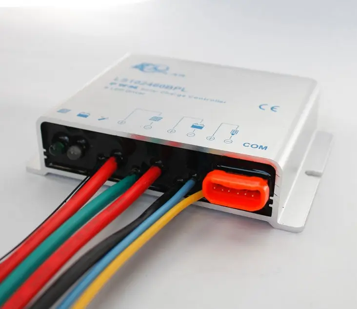 

15A LandStar LS152480BPL PWM Controller 12V 24V Solar charger controller timer IP67 Waterproof led driver EPEVER with Connector