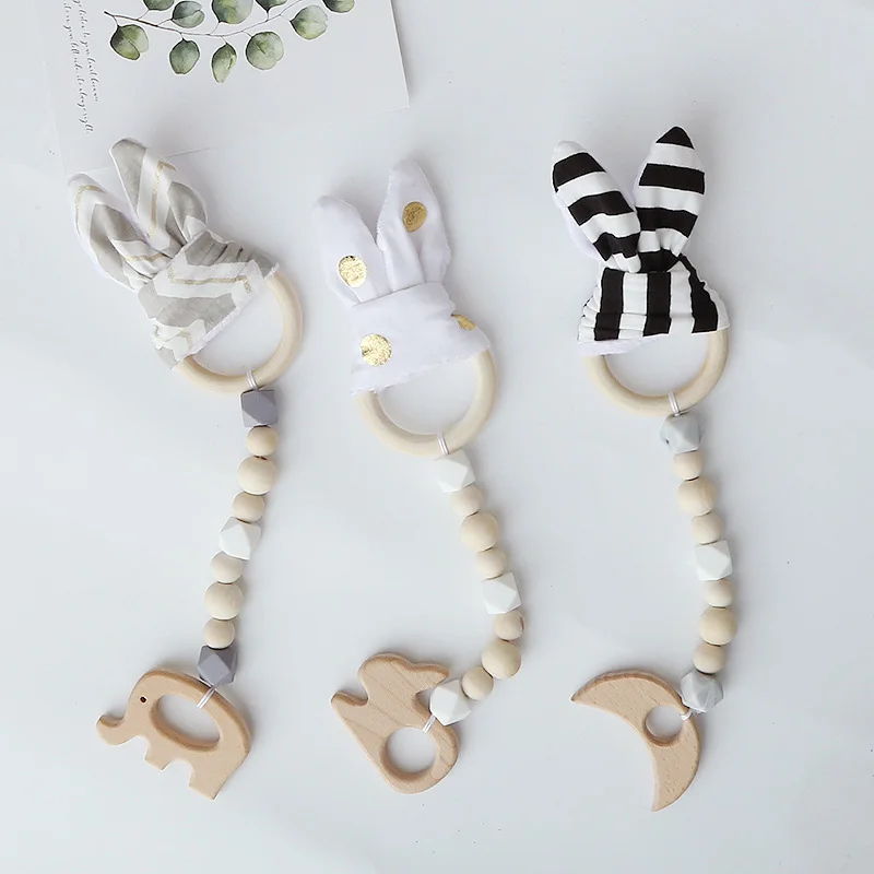 Детская палатка подвесной декор украшения для детской комнаты деревянные бусины