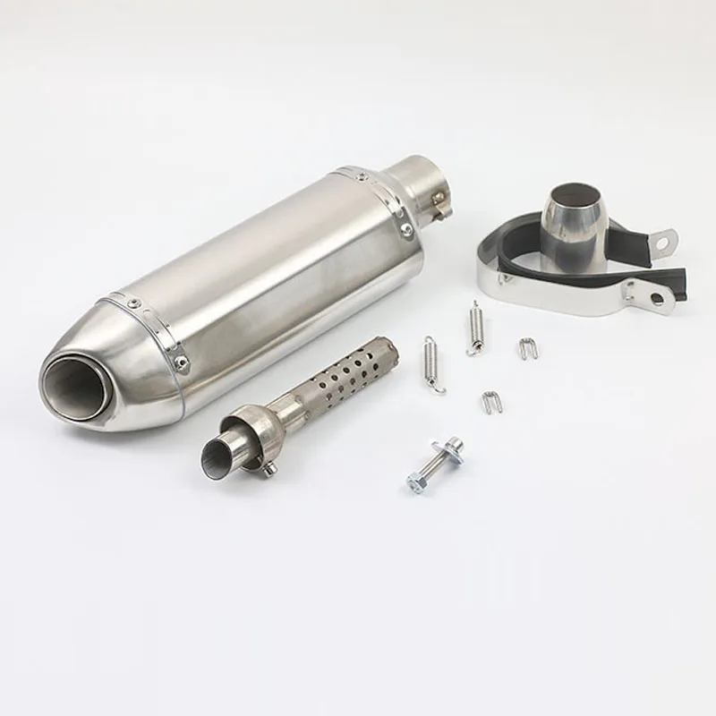 Универсальная выхлопная труба мотоцикла Модифицированная Муфельная 38-51 мм GP