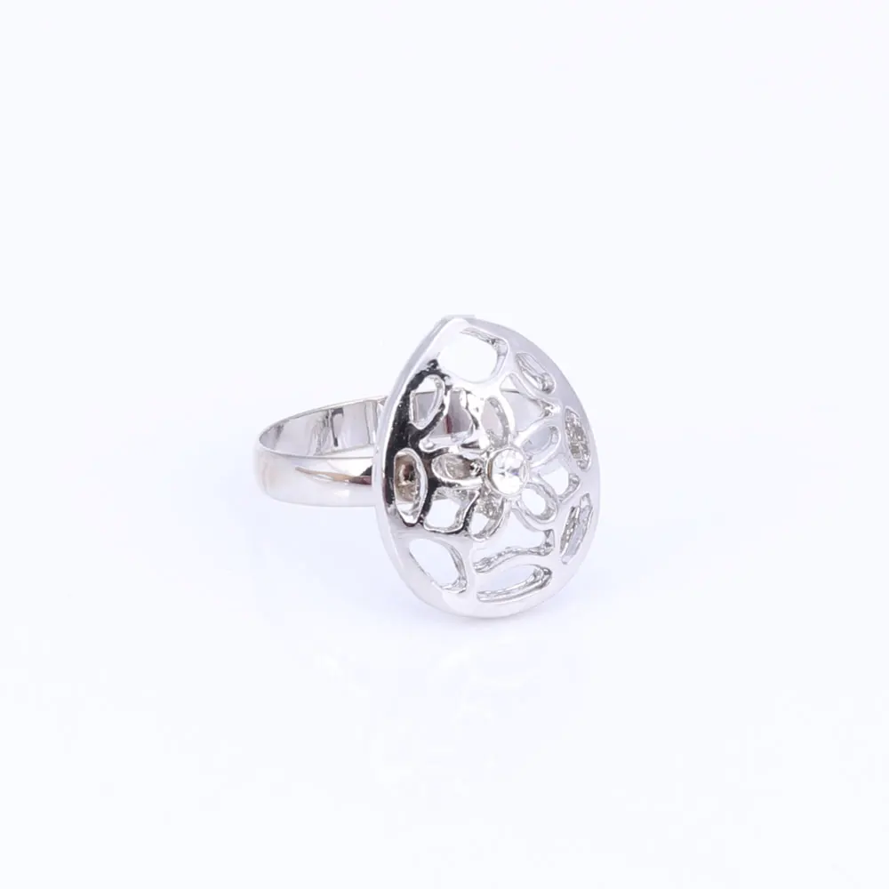 New Women silver Color African Beads Jewelry Sets For Wedding Fashion Necklace Earrings Bracelet Rings Set Dress Accessories | Украшения и