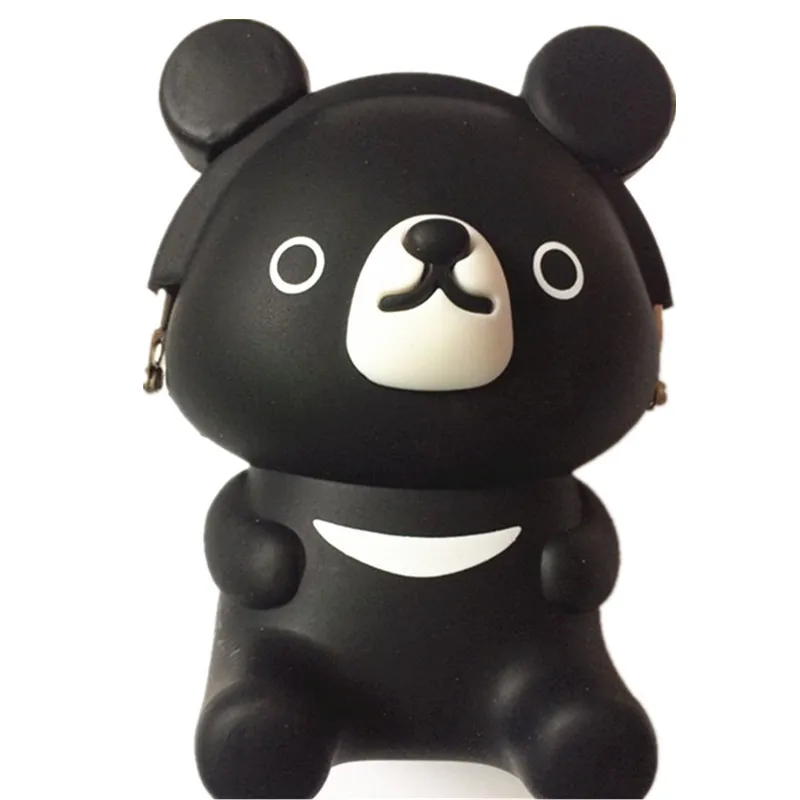 Милые дети кошелек для монет Монета Держатель Силикагель маленький монета банк 5