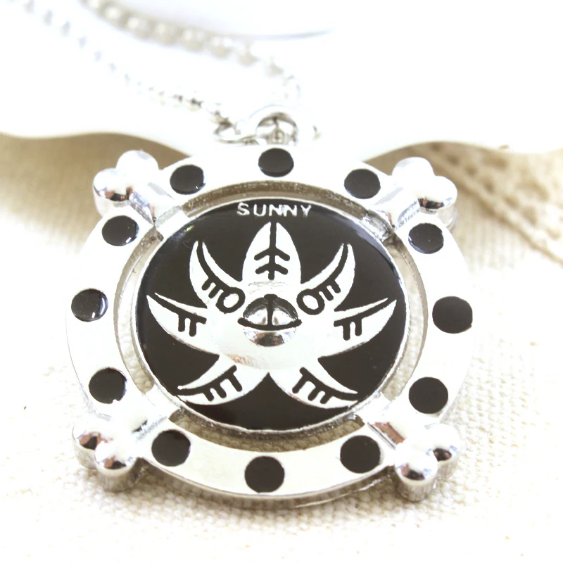 New Anime One Piece Necklace Pendant Thousand Sunny Flag Ship High Quality Alloy Jewelry Silver Plated Free Shipping | Украшения и