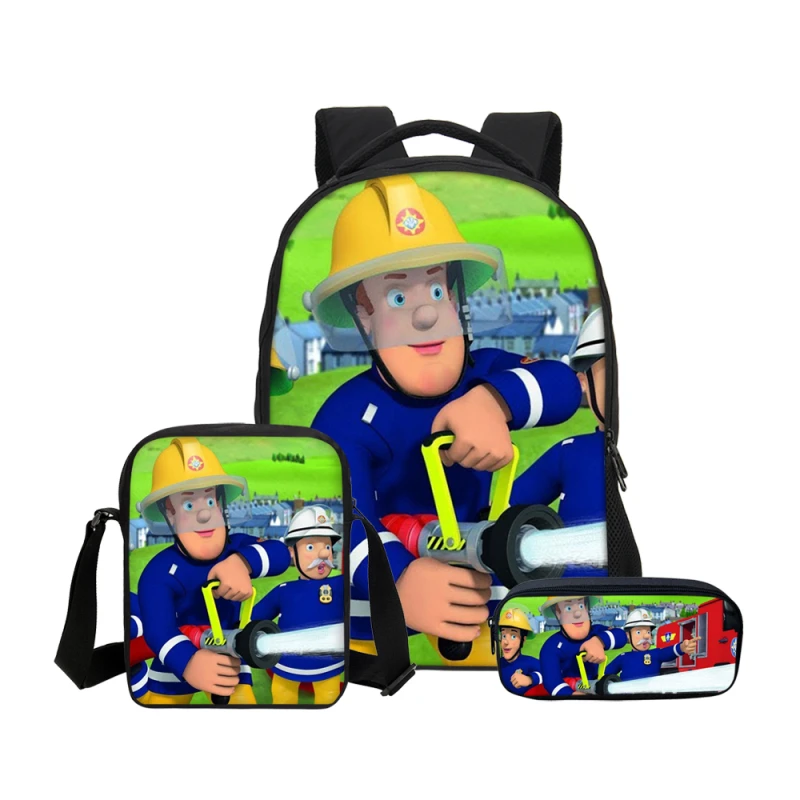 Hynes Eagle 3 шт./компл. портфель для школы сумка обувь девочек мальчиков Мода Пожарный