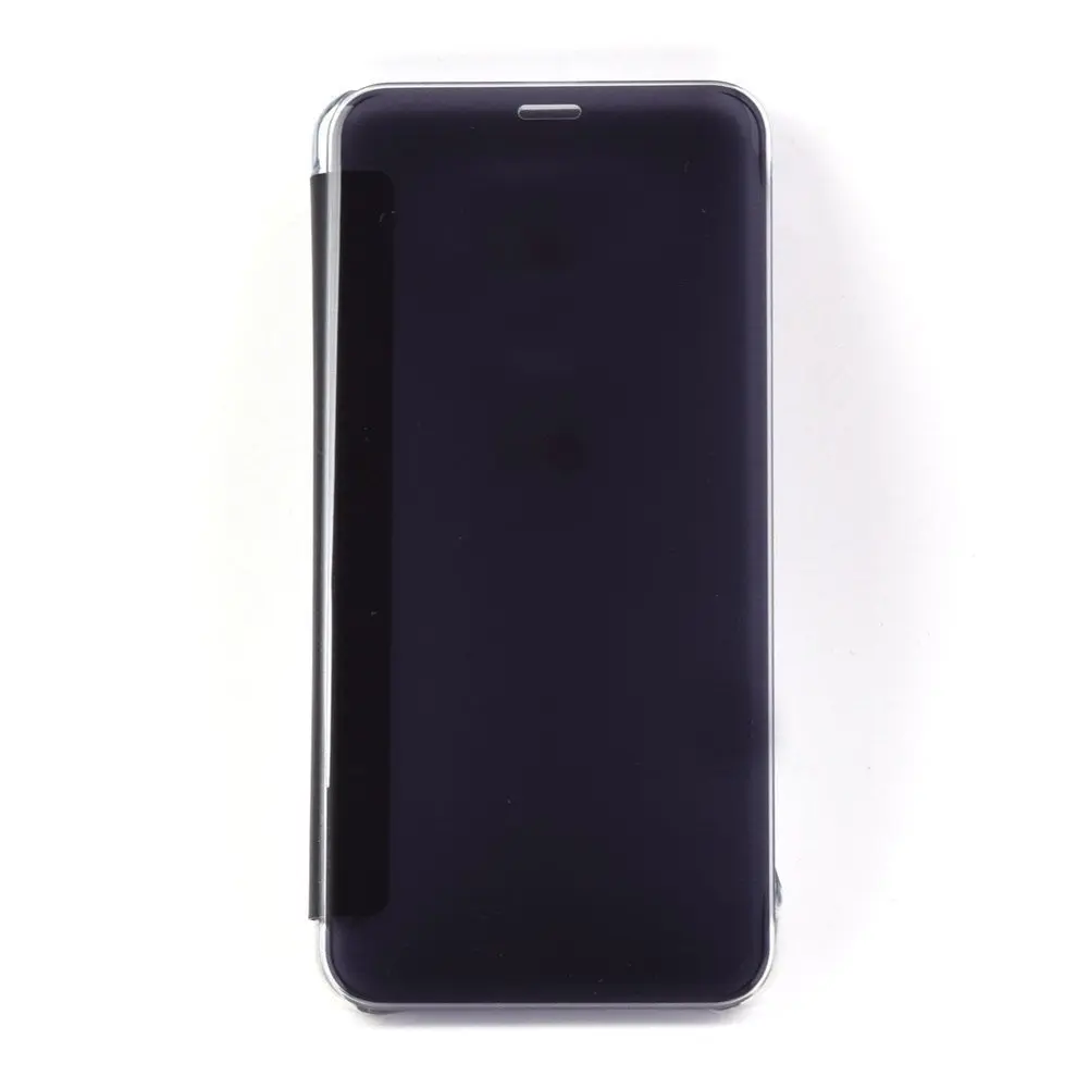 10 шт. Смарт Быстрый Чехол для LG G6 чехол визуальная функция флип из искусственной кожи чехол для LG G6 функция сна Coque PC задняя крышка - Цвет: Черный