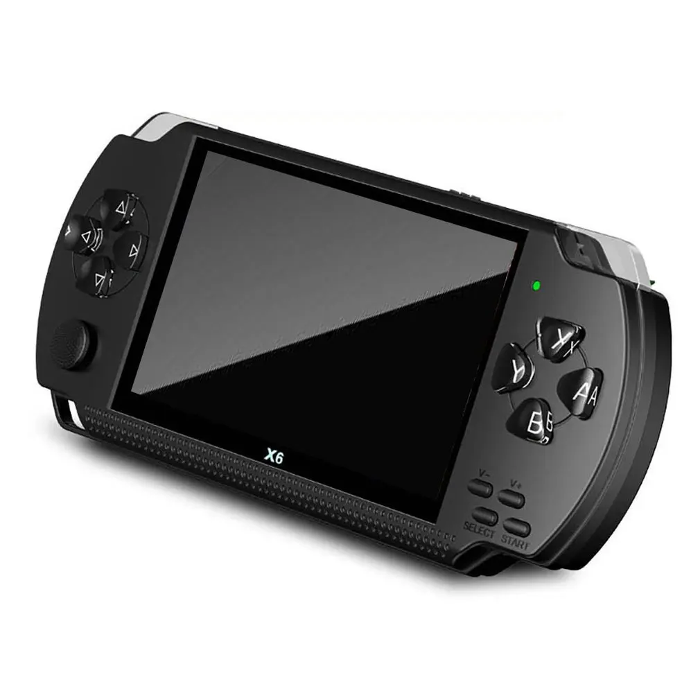 Для X6 psp портативная игровая консоль Mp5 Mp4 плеер настоящая 8 Гб игровая камера видео с экраном для изысканных подарков