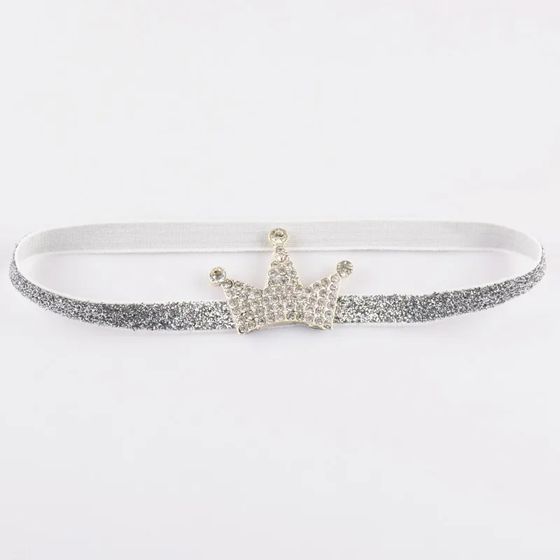 Повязка на голову с блестящими стразами 40 шт./лот|headband magnifier with light|headband woolheadband naruto