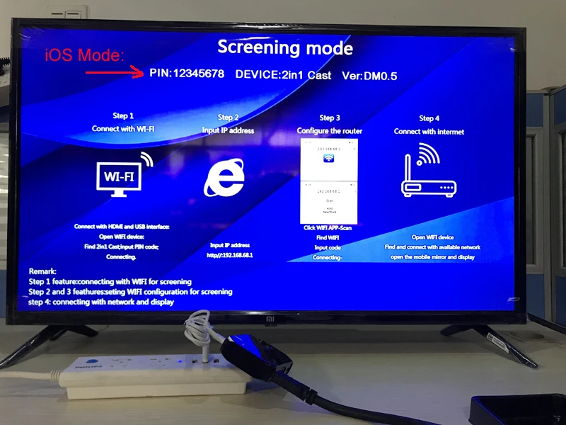 Беспроводной Wifi+ кабель для передачи данных 2в1 HDMI VGA экран зеркальное отображение HD ТВ адаптер для huawei Xiaomi iPhone 11 iOS Android телефон ссылка на телевизор