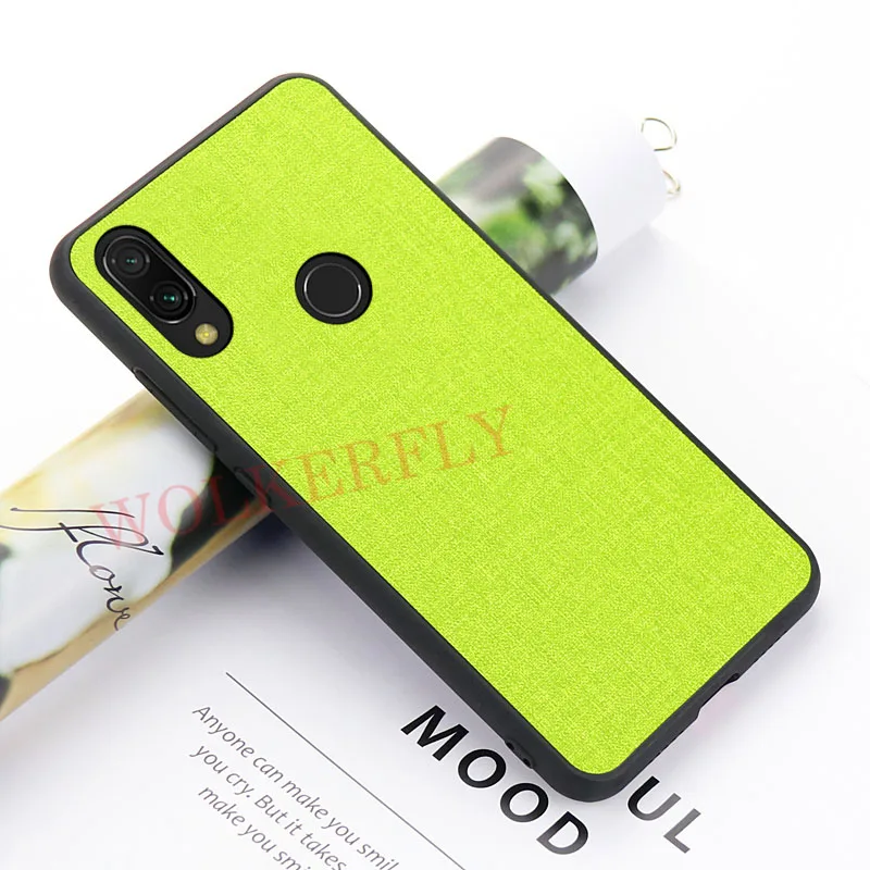 3 Тканевый чехол s для Xiao mi Red mi 7 Note 7 6 5 Pro 6A 5 Plus S2 чехол для mi 9 SE mi 8 Lite A1 A2 mi x 3 Max 3 Poco F1 Red mi 7 Pro Чехол - Цвет: 3