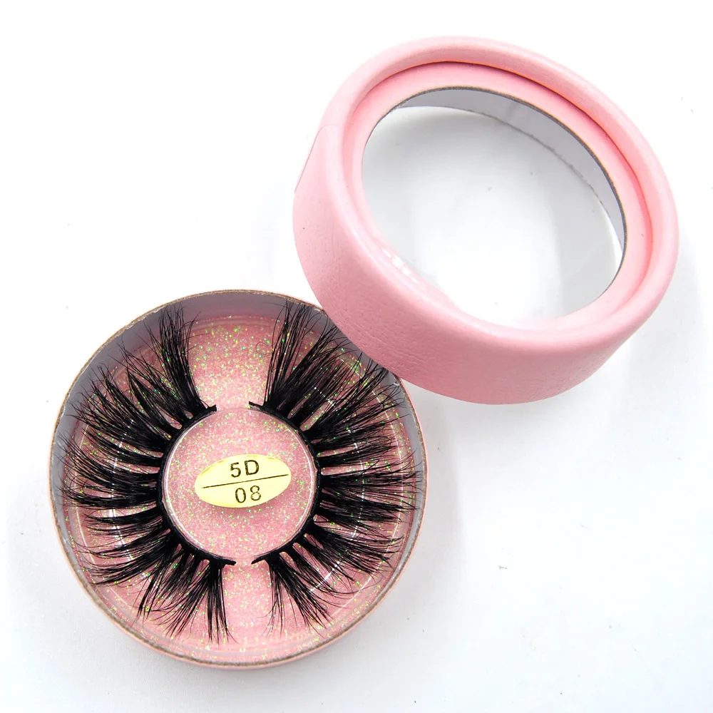 

5D 25mm mink false eyelashes 3styles package to choose 100% hand made real mink soft Luxury drama Wholesale eye makeup 5D08