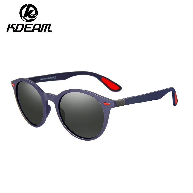 Kdeam New Sunglasses Oval Retro Polarized Cross-border Foreign Trade High Quality Glasses XH19 |