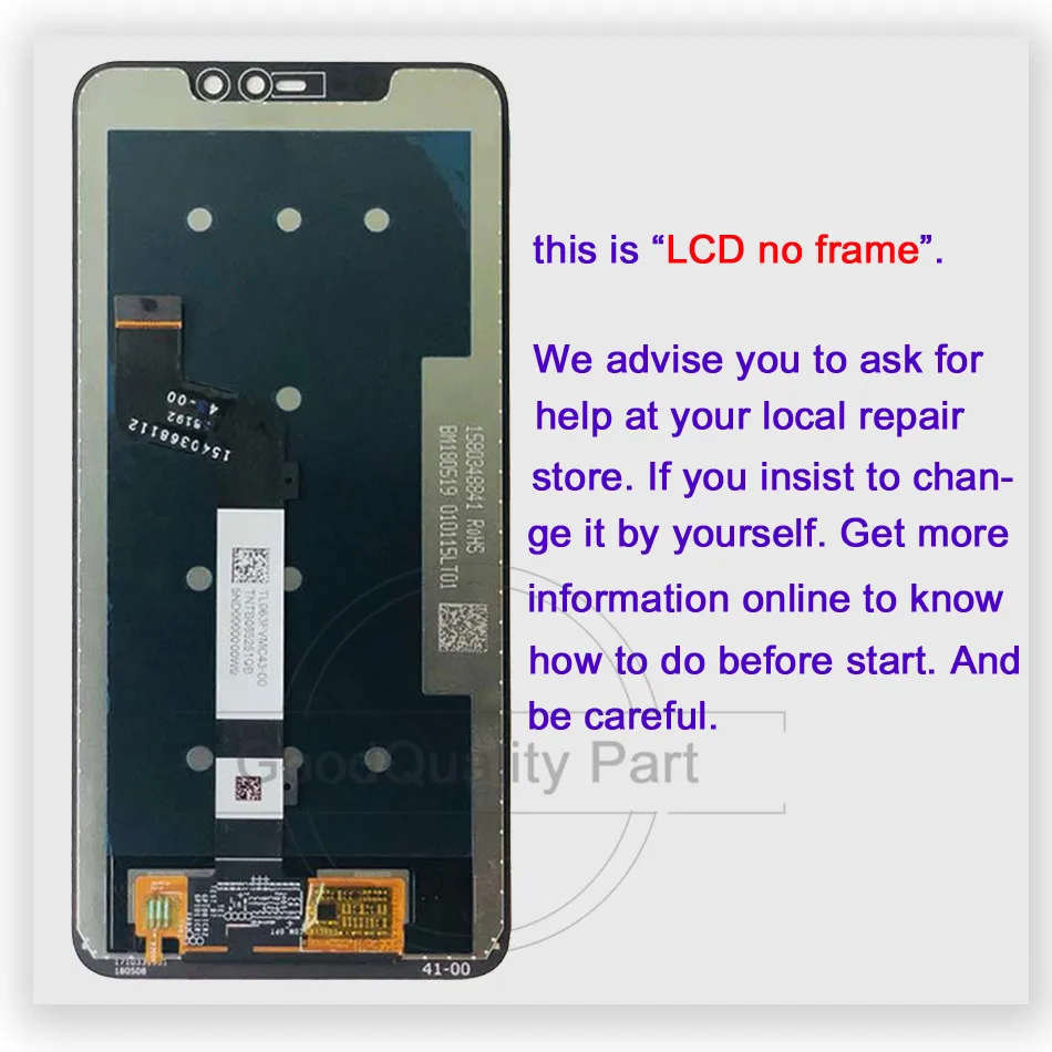 Новый 100% протестированный ЖК-дисплей 6 26 &quotдля Xiaomi redmi note Pro кодирующий