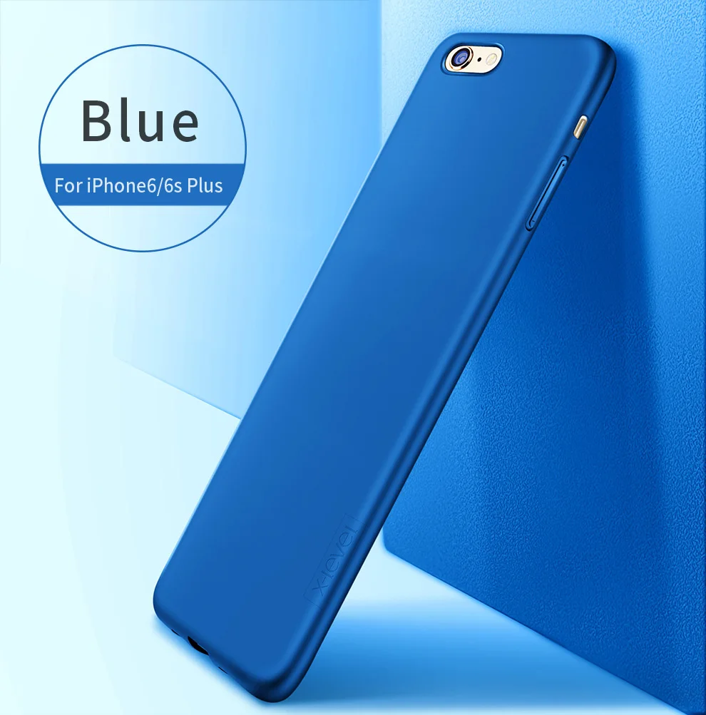 X-Level Силиконовый ТПУ чехол для телефона для iPhone X XS XR XS MAX 7 8 Plus ультратонкий 360 Защитный задний Чехол для iPhone 6 6S Plus SE