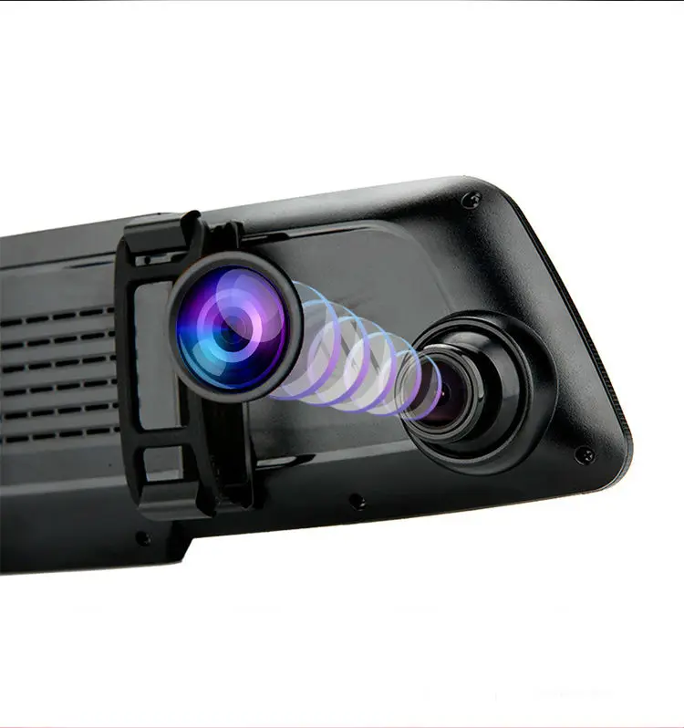 Автомобильные видеорегистраторы 3G Камера регистраторы Android 5.0 Двойной объектив 7