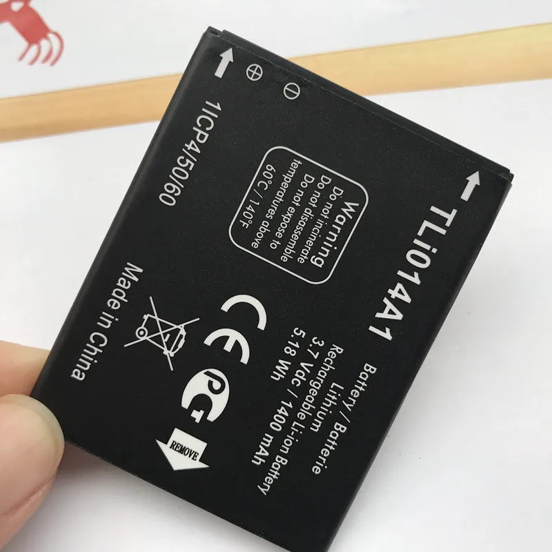 Аккумулятор 1400 мач для Alcatel TLi014A1 CAB31P0000C1 TCL ONE TOUCH 4012/X FIRE M POP 918 1 2 5 3 |battery for alcatel|battery