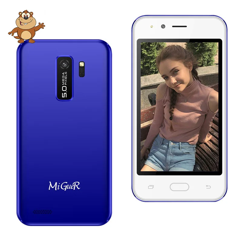 MiGueR MAX 8 3g мобильный телефон 4 0 дюймов HD 5MP 1 ГБ ОЗУ Гб ПЗУ MTK6580 четырехъядерный Android 6