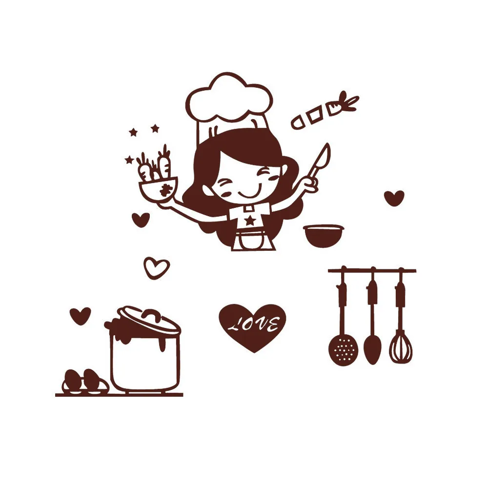 Горячая Распродажа милые новые наклейки на стену в форме сердца светильник