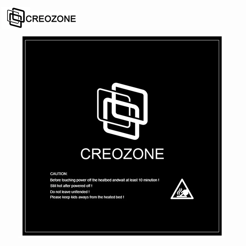 CREOZONE B2 1 шт. 200 214 220 235 мм 3D принтер тепловой очаг StickerDurable поверхностный лист черный
