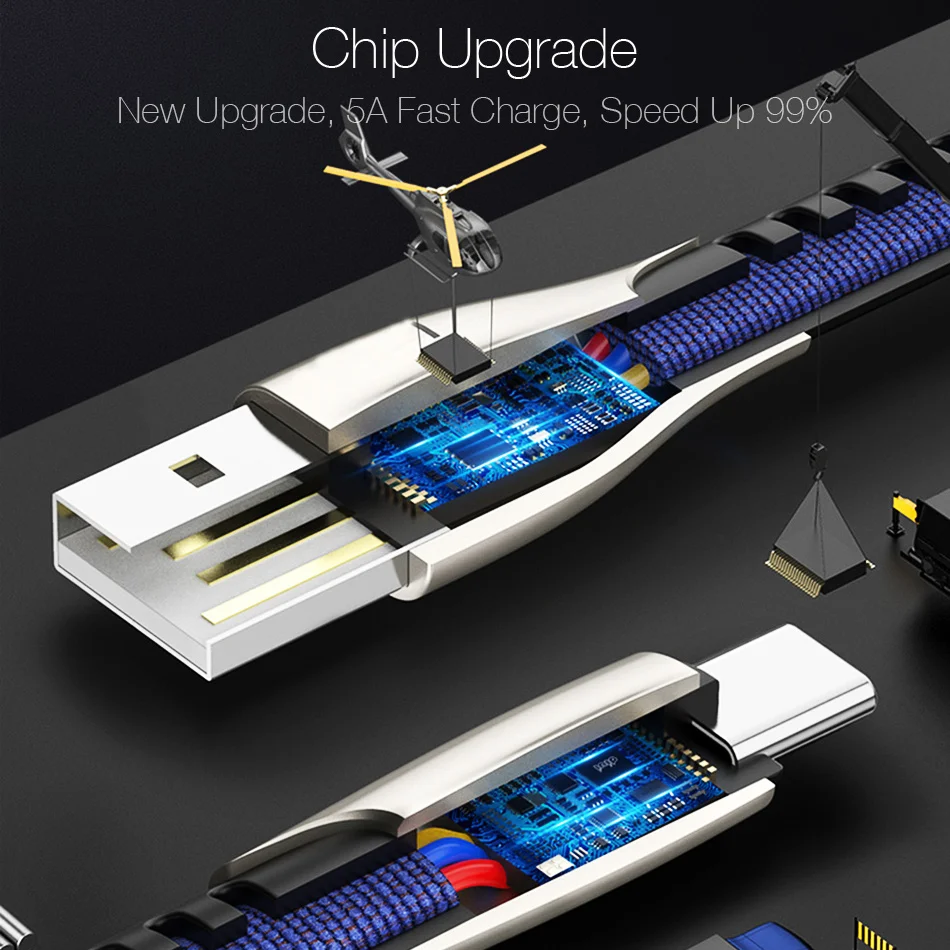 Кабель 3 А usb type-C для быстрой зарядки, кабель type-c для samsung S10 S9 S8 Plus Xiaomi Redmi Oneplus 6t 6 5t USB C кабель для передачи данных