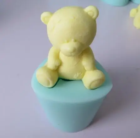 3d мягкая помадная форма PRZY для шоколадного мусса торта с ароматом свечи