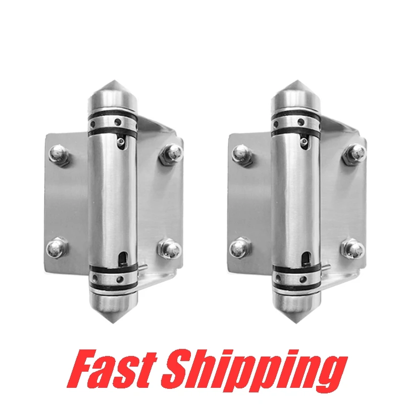 2 шт. самозакрывающиеся петли стеклянных нержавеющая сталь польский шарнир