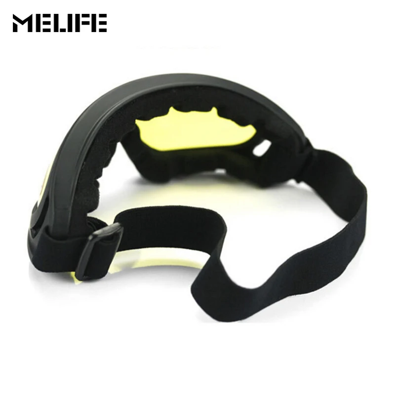 MELIFE зимние спортивные сноубордические очки противотуманные UV400 сферические PC