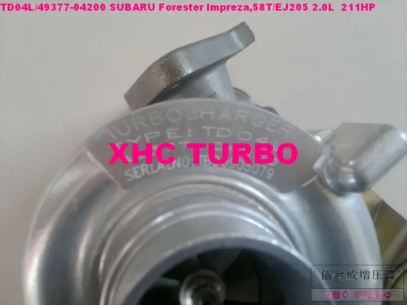 Новинка Турбокомпрессор TD04L 49377 04200 14412AA231 для Forester Impreza 58T/EJ20 2.0L 211HP|turbocharger holset|engine