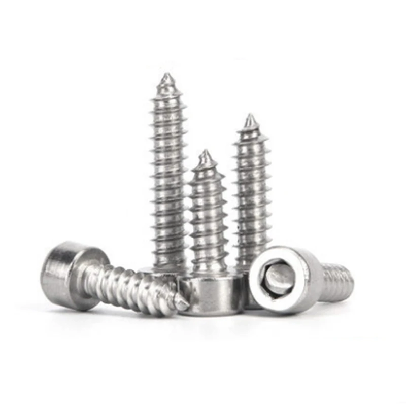 Стандартный шестигранный Самонарезающий винт из нержавеющей стали 304 модель