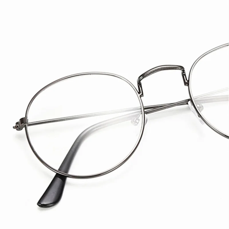 SUMONDY Женская и мужская оправа для очков круглая в стиле ретро без диоптрий
