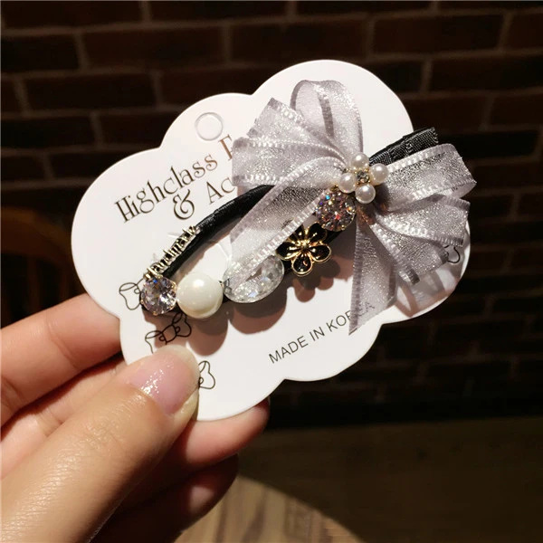 1 шт. новые модные женские заколки Стразы милые для волос с кристаллами цветами