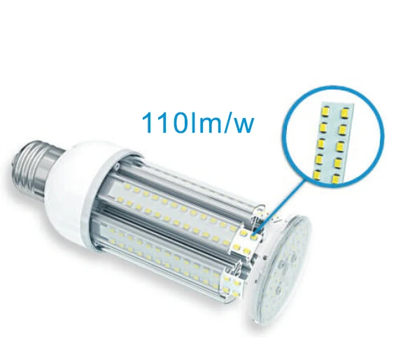 12 шт./лот 24 Вт светодиодные уличные фонари 360 градусов угол луча E27/E40 led Кукуруза