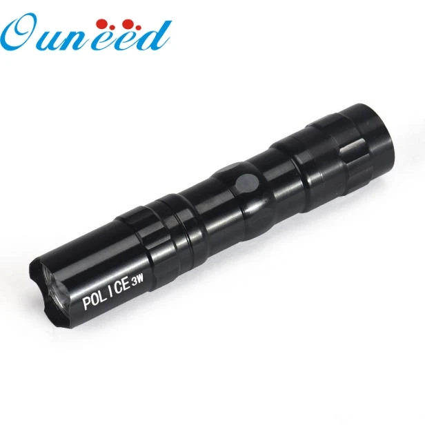 Светодиодный фонарик 3 Вт суперъяркая Светодиодная лампа с зажимом АА фокусом