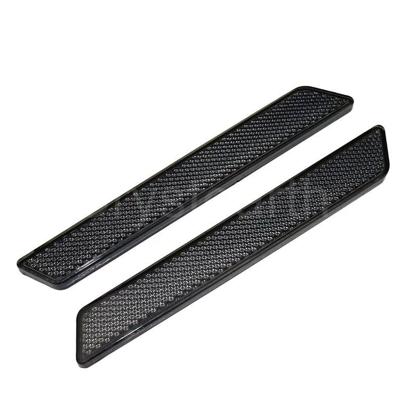 2 шт. красные/дымовые отражатели сумка-седло крышки с защелкой для Harley Touring FLTRX FLHX