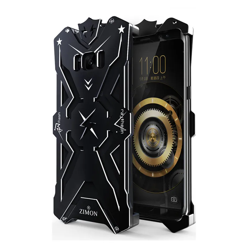 Металлический Чехол SIMON THOR IRONMAN для SAMSUNG Galaxy S8 5 8 дюйма противоударный жесткий
