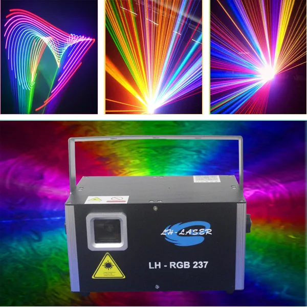 Лазерный RGB-светильник LH-RGB237 1 5 Вт аналоговый режим/Полноцветный анимационный