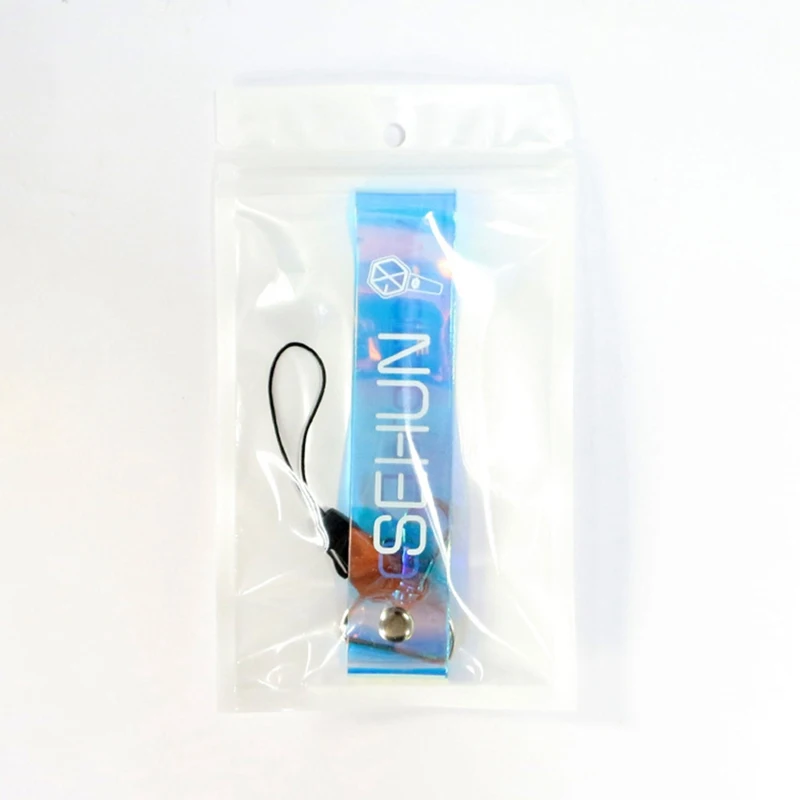 New Arrival 1 PC KPOP EXO Transparent Laser Lanyard Mobile Phone For Fans Gift | Мобильные телефоны и аксессуары