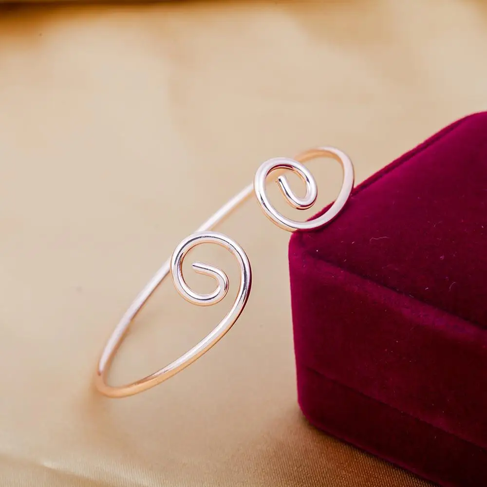 Новый посеребренный ювелирный браслет модный высшего качества оптовая