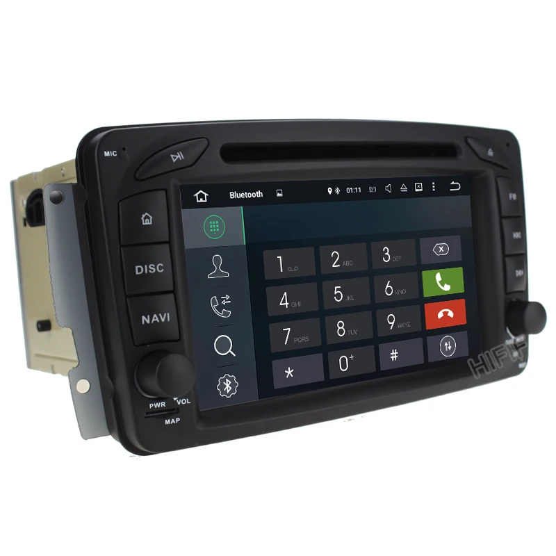 Автомагнитола IPS 2 Din Android 10 для Mercedes/Benz/CLK/W209/W203/W208/W463/Vaneo/Viano/Vito Автомобильный