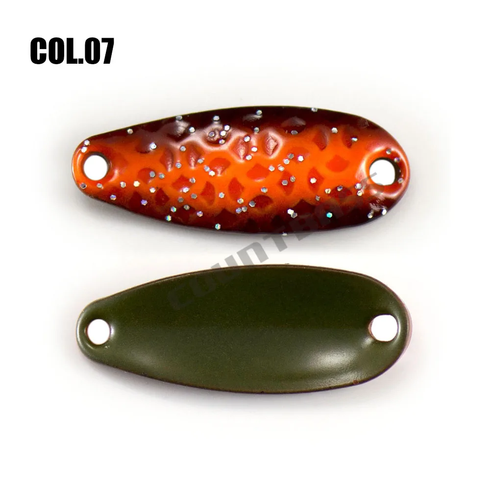 Рыболовная блесна с одним крючком Размер 29x11 5 мм 3 г 1/8 унций|casting spoon|fishing lurefishing bait |