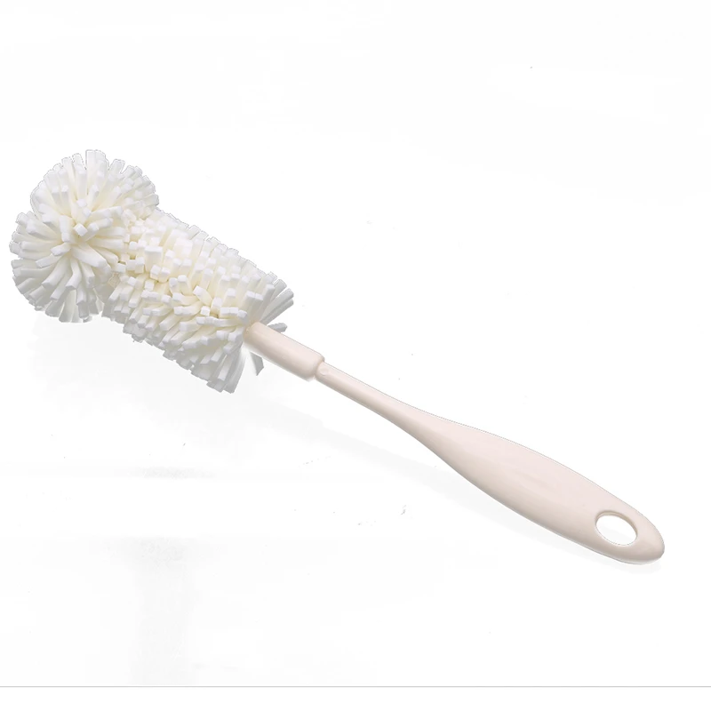 Длинная ручка губка чашка щетка для очистки стекла бутылка молока очиститель