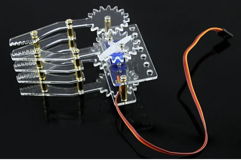 Robot Arm Clamp Claw 4 DOF акриловый сервопривод 9G для Arduino 3D вращающаяся машина автомобиля