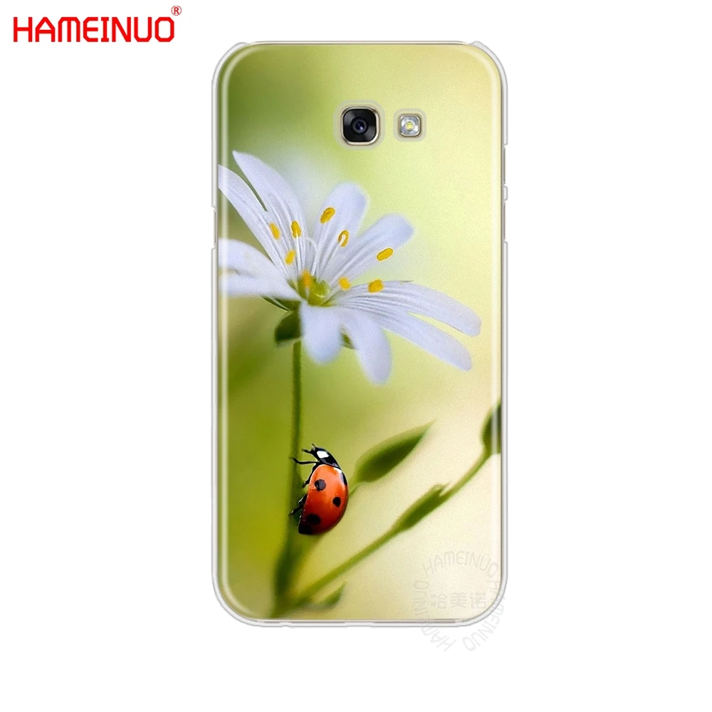 Чехол для телефона HAMEINUO с четырьмя листьями божья коровка ромашка чехол Samsung Galaxy