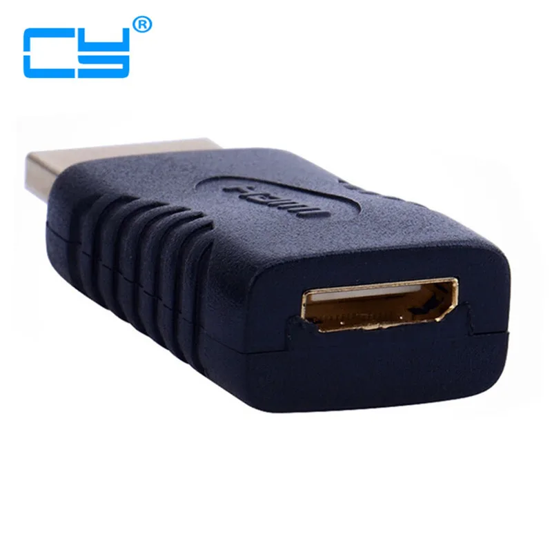 

High quality Gold Plated Connector Mini HDMI female to HDMI male Adapter Converter for HDTV 1080P HP DELL Apple iMac