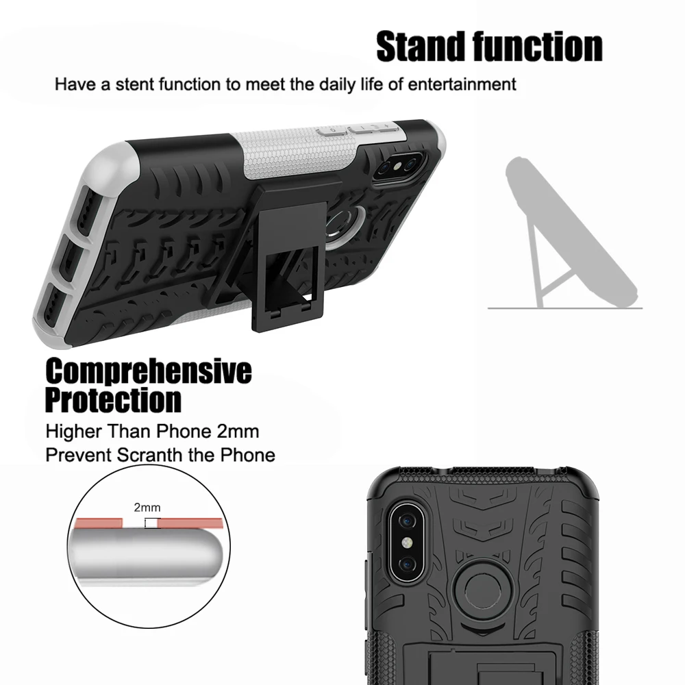 For Xiaomi Mi A2 Lite Case A2lite Cover Soft Silicone Hard Plastic Rugged Armor Phone Redmi 6 Pro |