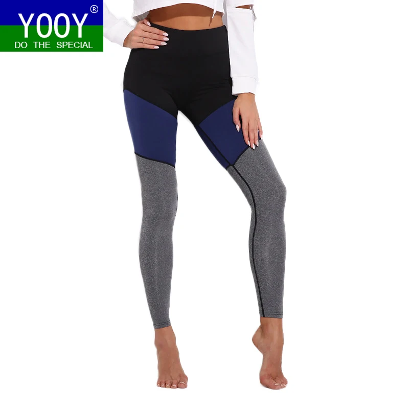 Женские Штаны Для Йоги YOOY спортивные Леггинсы для женщин обтягивающие сетчатые