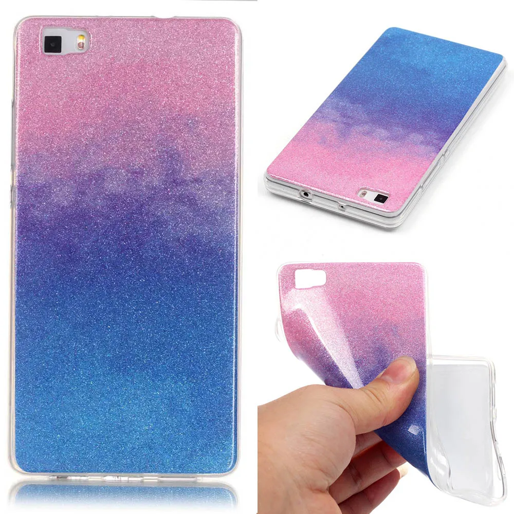 Coque 5.0For huawei P8 Lite чехол для huawei Ascend P8 Lite P8 мини ALE-L21 ALE-L04 телефона чехол-лента на заднюю панель