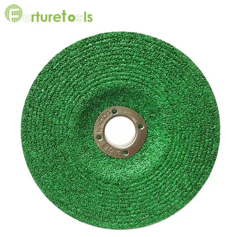 Абразивный диск зеленого цвета оксид алюминия для полировки металла и стали