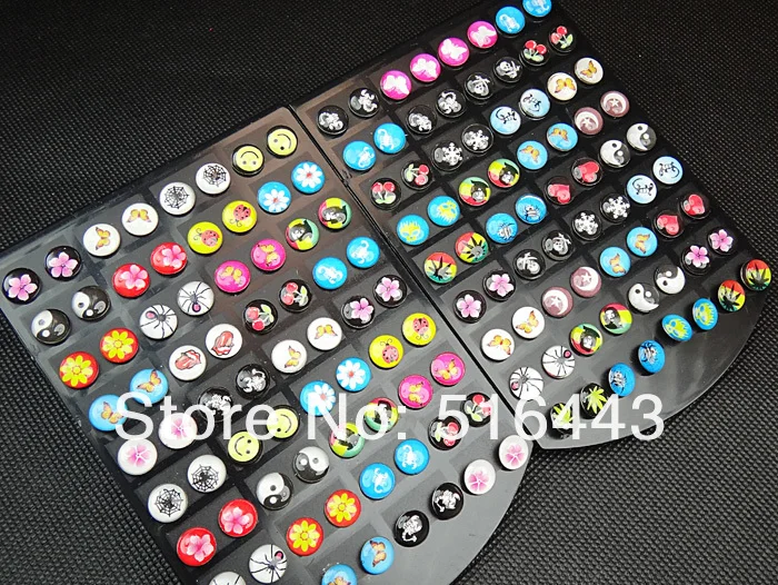 216 шт. женские серьги-гвоздики из нержавеющей стали | Украшения и аксессуары