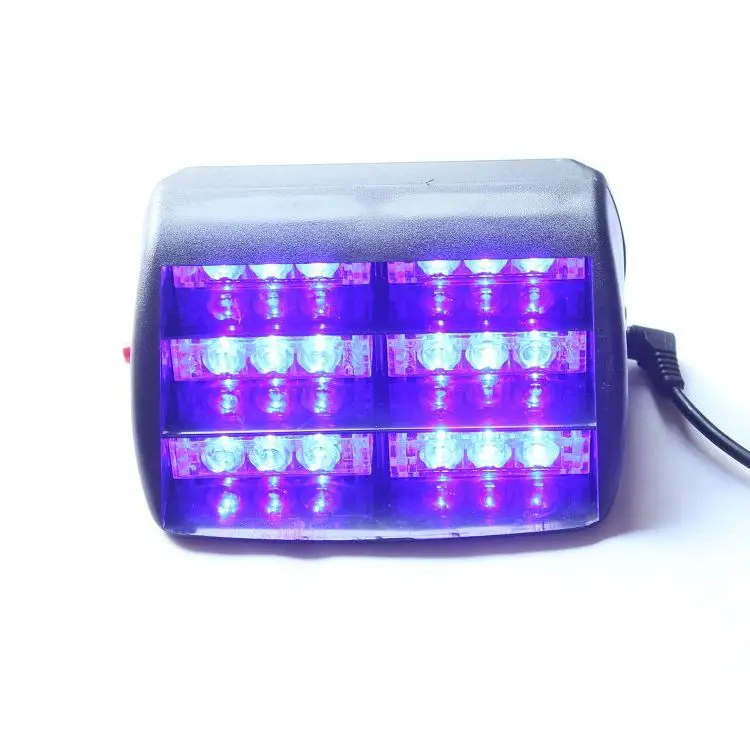 18 светодиодный строб лампы красные синие желтый автомобиль авто грузовик