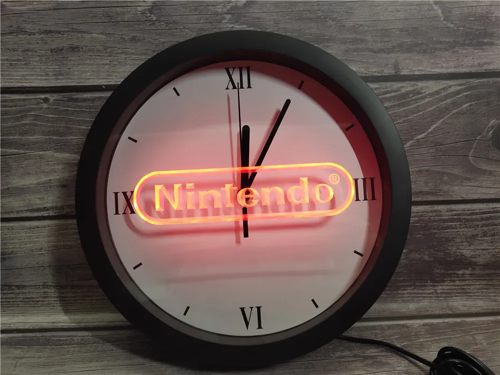 0H021 Nintendo игровое приложение RGB 5050 светодиодные неоновые вывески настенные
